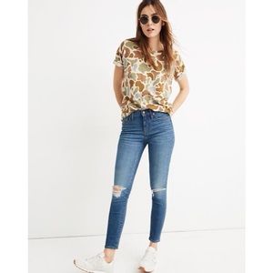 Madewell 9" Mid-Rise Skinny Crop Jeans